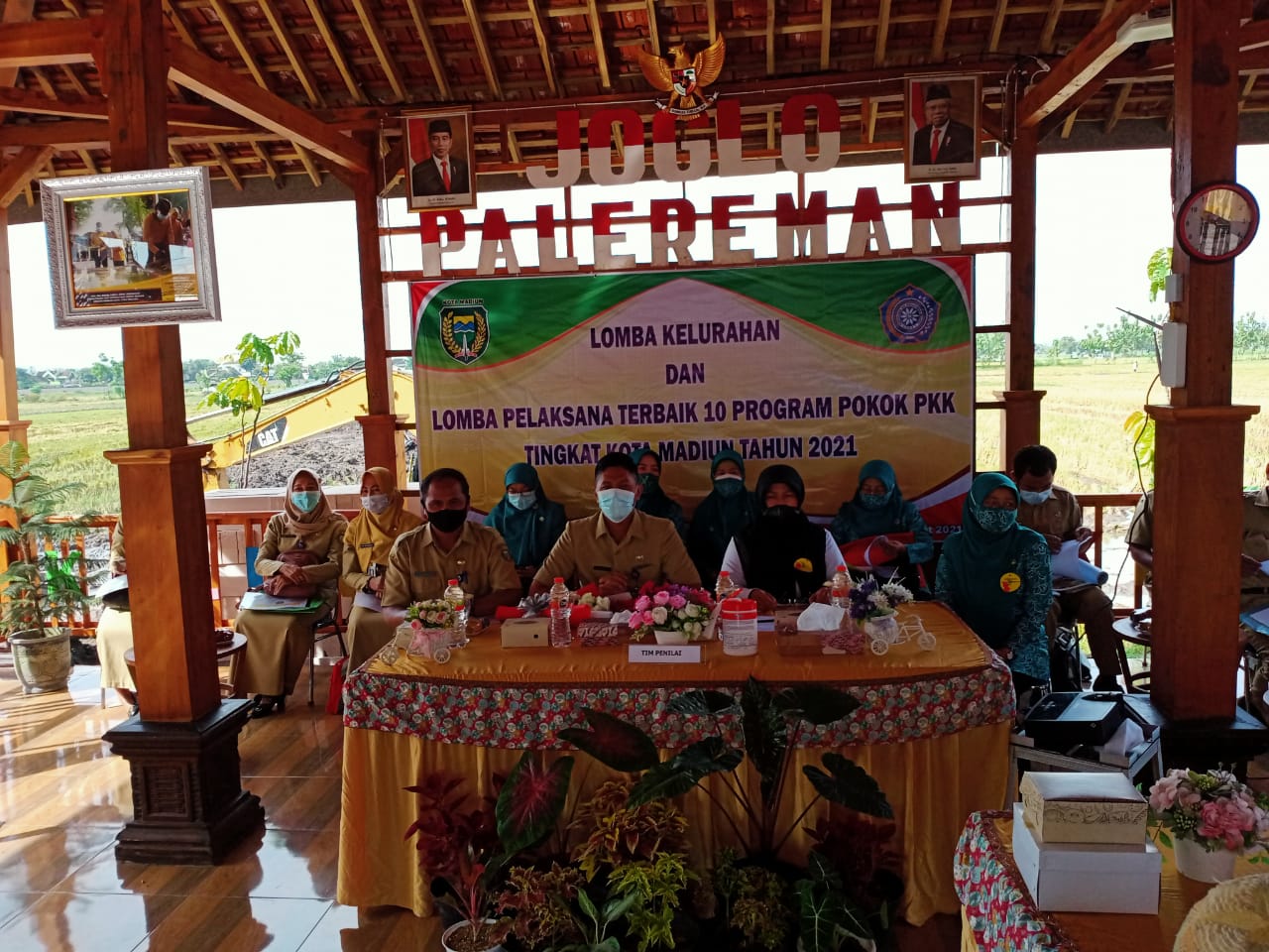 LOMBA KELURAHAN BERHASIL TINGKAT KOTA MADIUN TAHUN 2021 (KEL. KELUN SALAH SATU DARI 3 KELURAHAN PESERTA LOMBA)